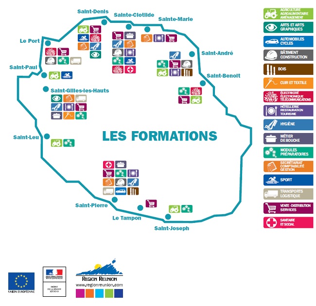 La carte des formations en apprentissage 2015